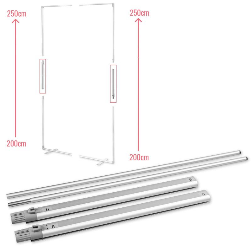 SEG-Frame Mega, Verlängerung um weitere 50cm SEG-Frame Mega, Verlängerung um weitere 50cm